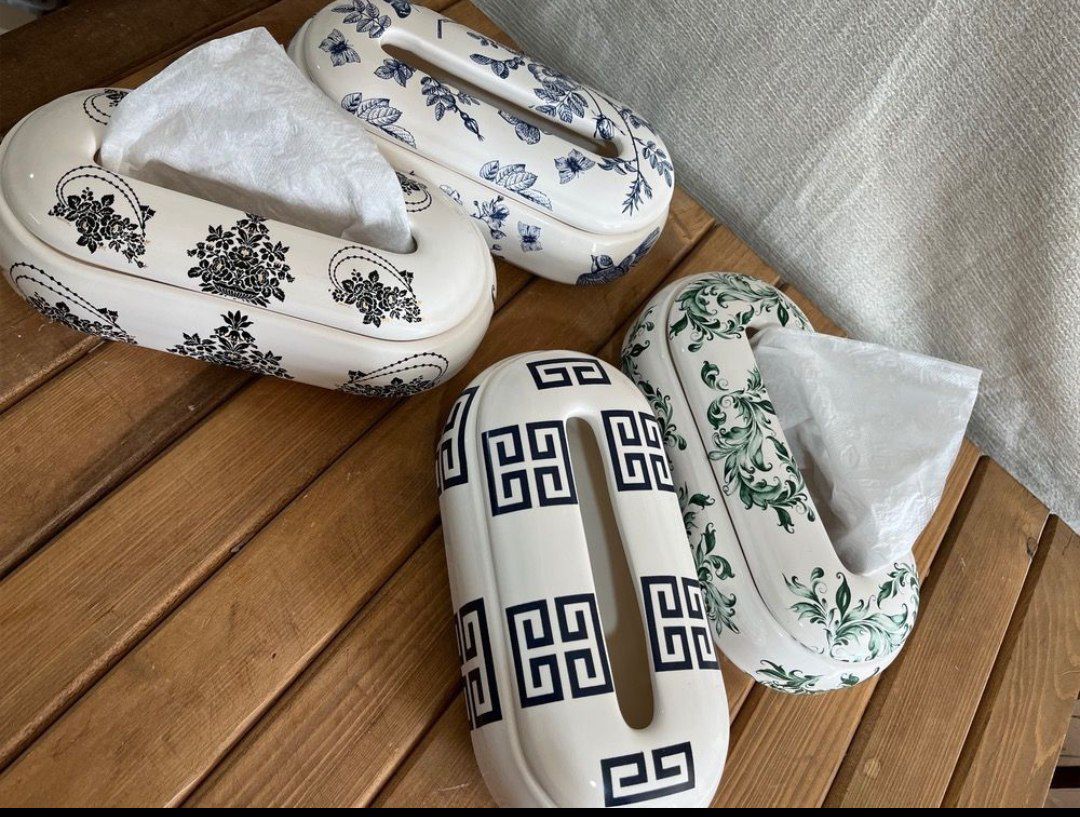 جا دستمال کاغذی چینی برند دنی هوم