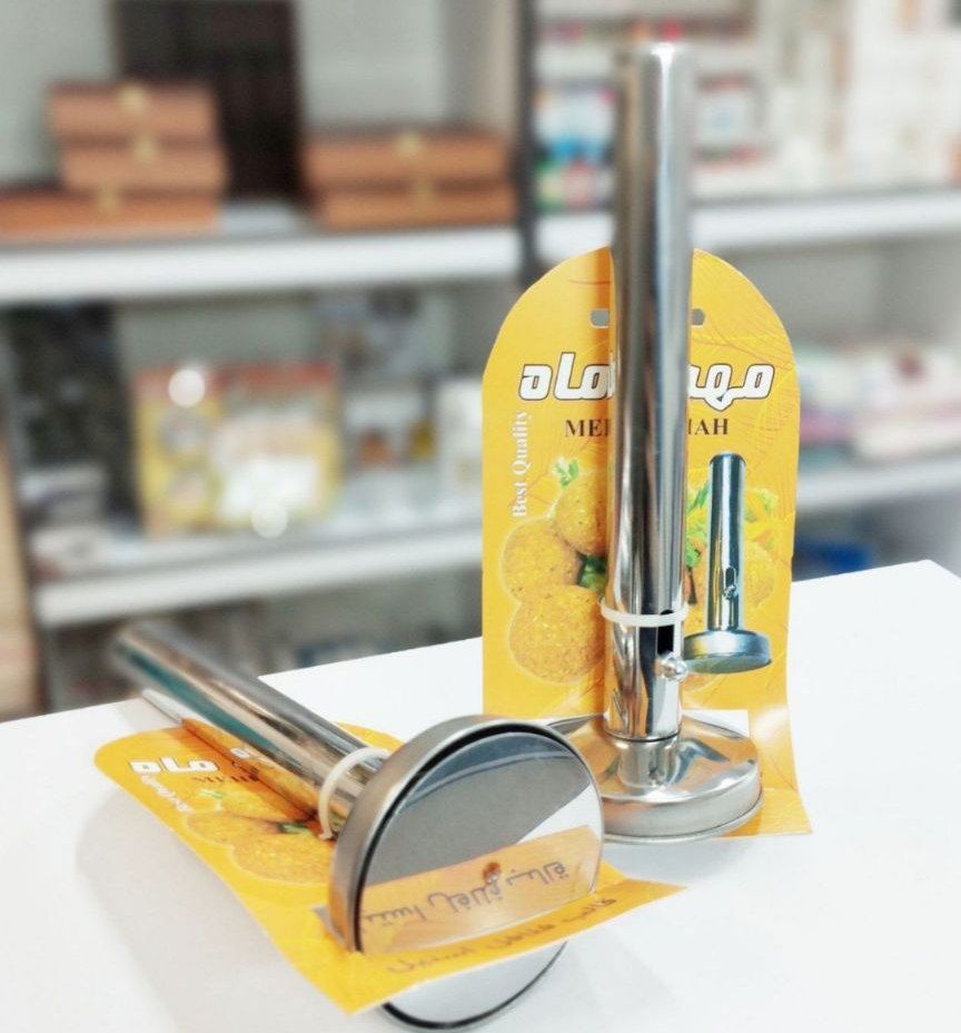 قالب فلافل استیل دسته بلند
